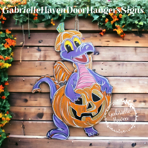 Figment Halloween Pumpkin