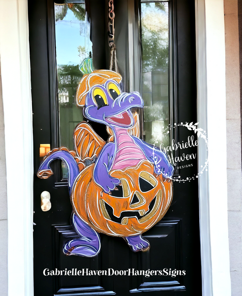 Figment Halloween Pumpkin