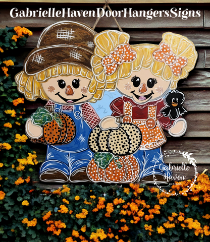 Scarecrow Couple