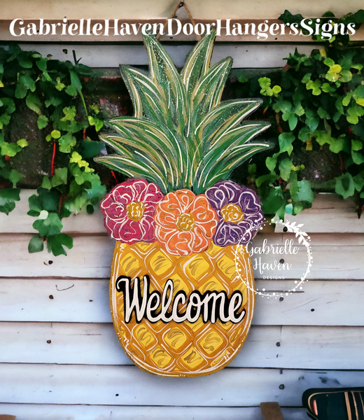 3D Welcome Pineapple