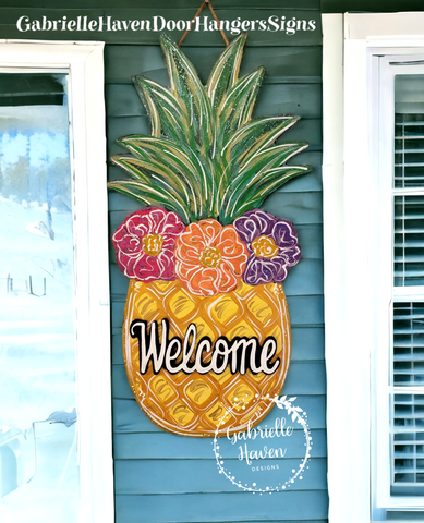 3D Welcome Pineapple