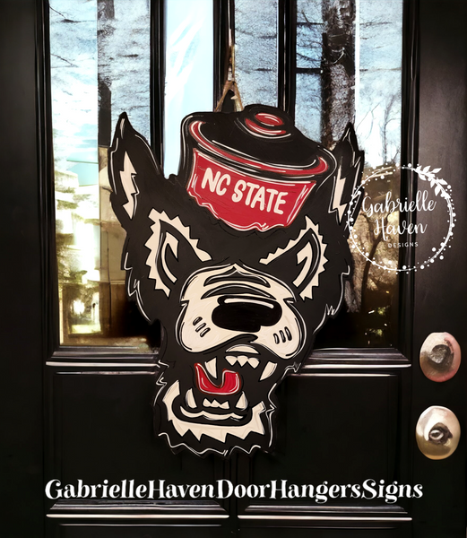 NC State, North Carolina State Wolfpack Head