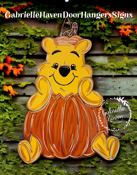 Winnie the Pooh Fall Pumpkin, 23" height