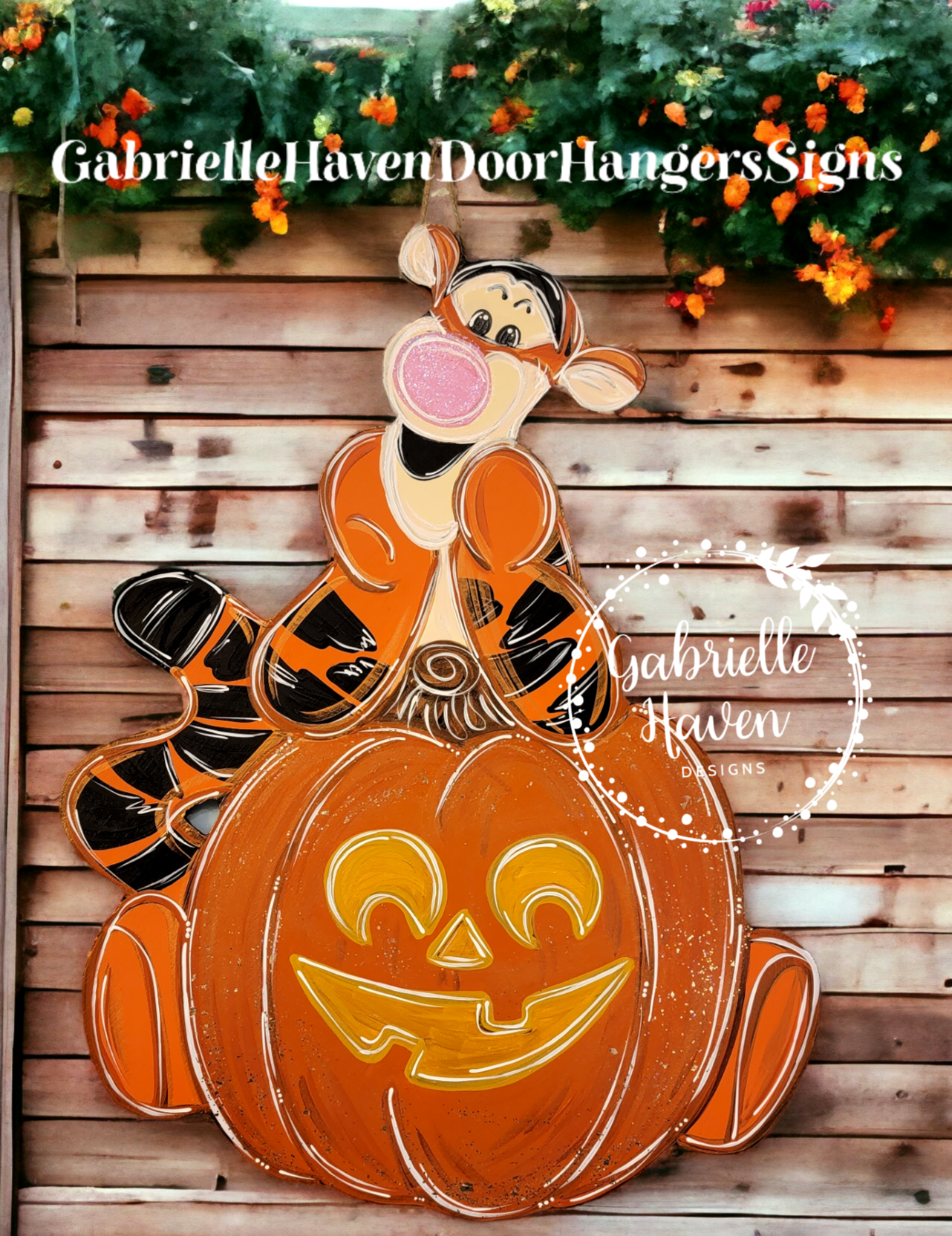 Tigger Fall Pumpkin, 23" height