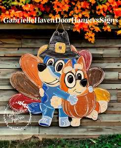 Bluey and Bingo Thanksgiving