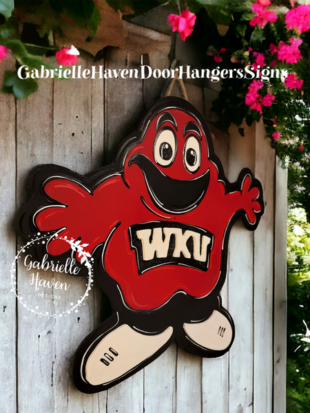 WKU Western Kentucky University Mascot Big Red