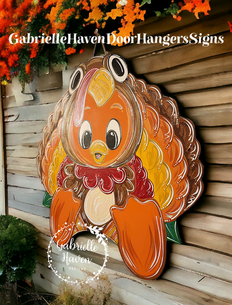 Orange Bird Thanksgiving Turkey, 22"