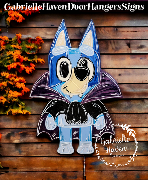 Bluey Halloween Vampire