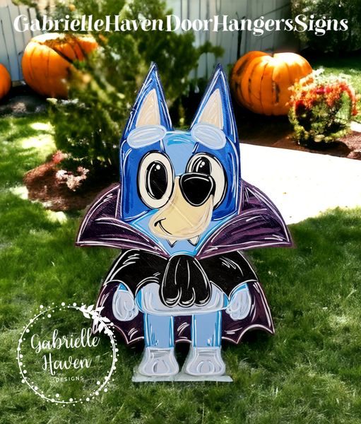 Bluey Halloween Vampire