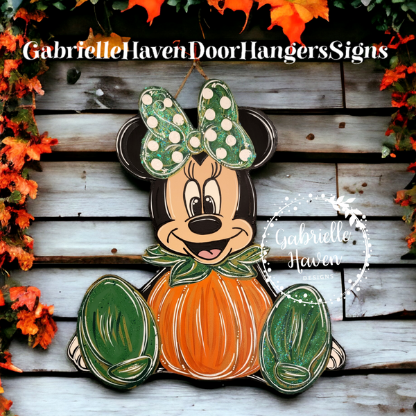 Minnie Mouse Pumpkin