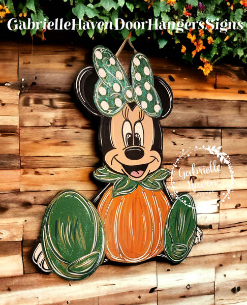 Minnie Mouse Pumpkin