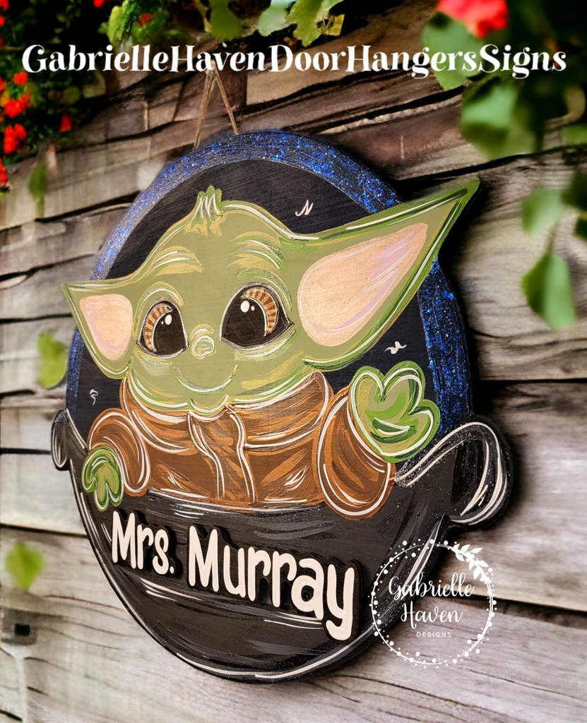 Custom Baby Yoda Best Star Wars Teacher Christmas Mug - Jolly Family Gifts