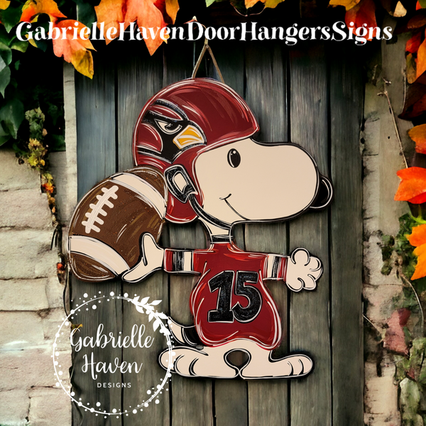 Snoopy Football, Arizona Cardinals (any team available)