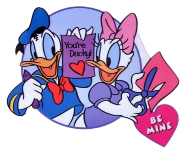 Valentine's Donald & Daisy Duck