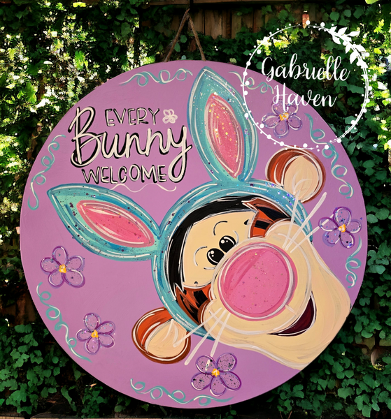 Tigger Spring/Easter "Every Bunny Welcome", 22"