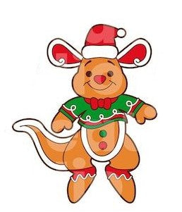 Gingerbread Roo Ornament