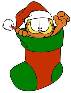 Garfield Christmas Stocking Ornament, 8"