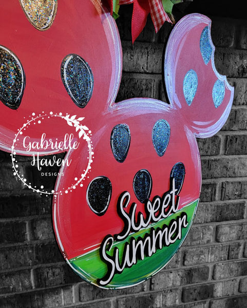 Mickey 3D Watermelon Mouse Ears "Sweet Summer"