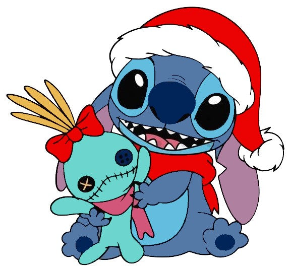 Stitch, Stitch Santa Claus, Stitch Christmas, Lilo Stitch Christmas ...