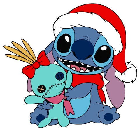 Stitch Santa & Scrump