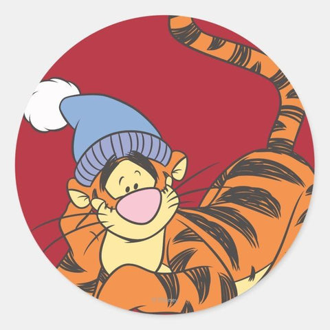 Round Tigger Ornament