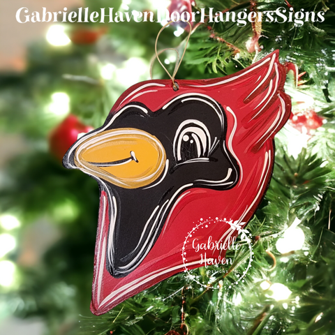 Cardinal Mascot Ornament