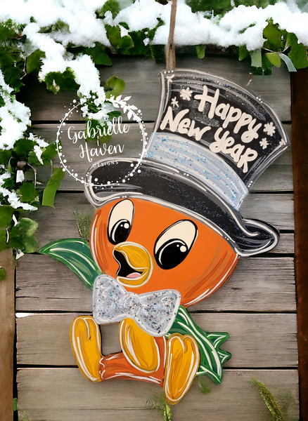 Orange Bird New Years, 23"