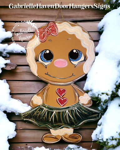 Gingerbread GIRL, 24" height