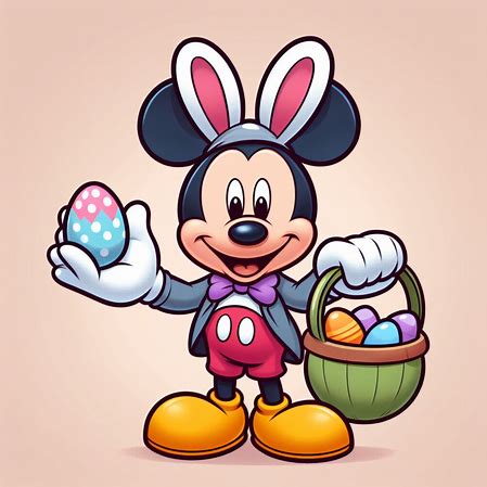 Easter Eggs Mickey, 22"