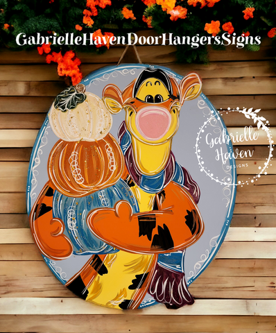 Tigger Fall Pumpkins