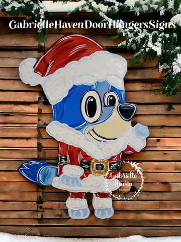 Bluey Christmas Santa