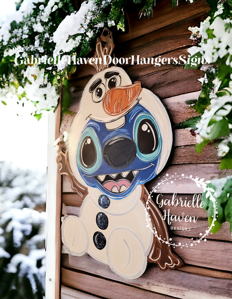 Stitch Olaf Snowman, 23"