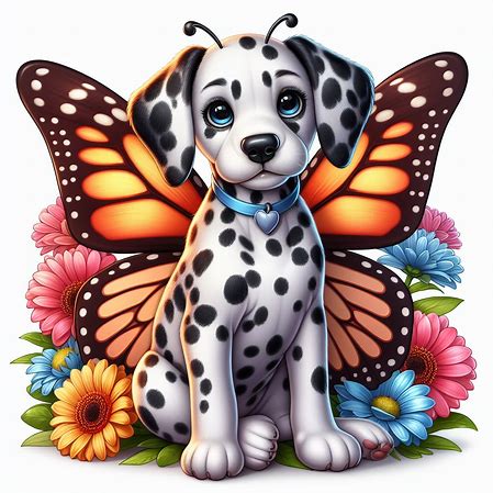 Butterfly Dalmatian