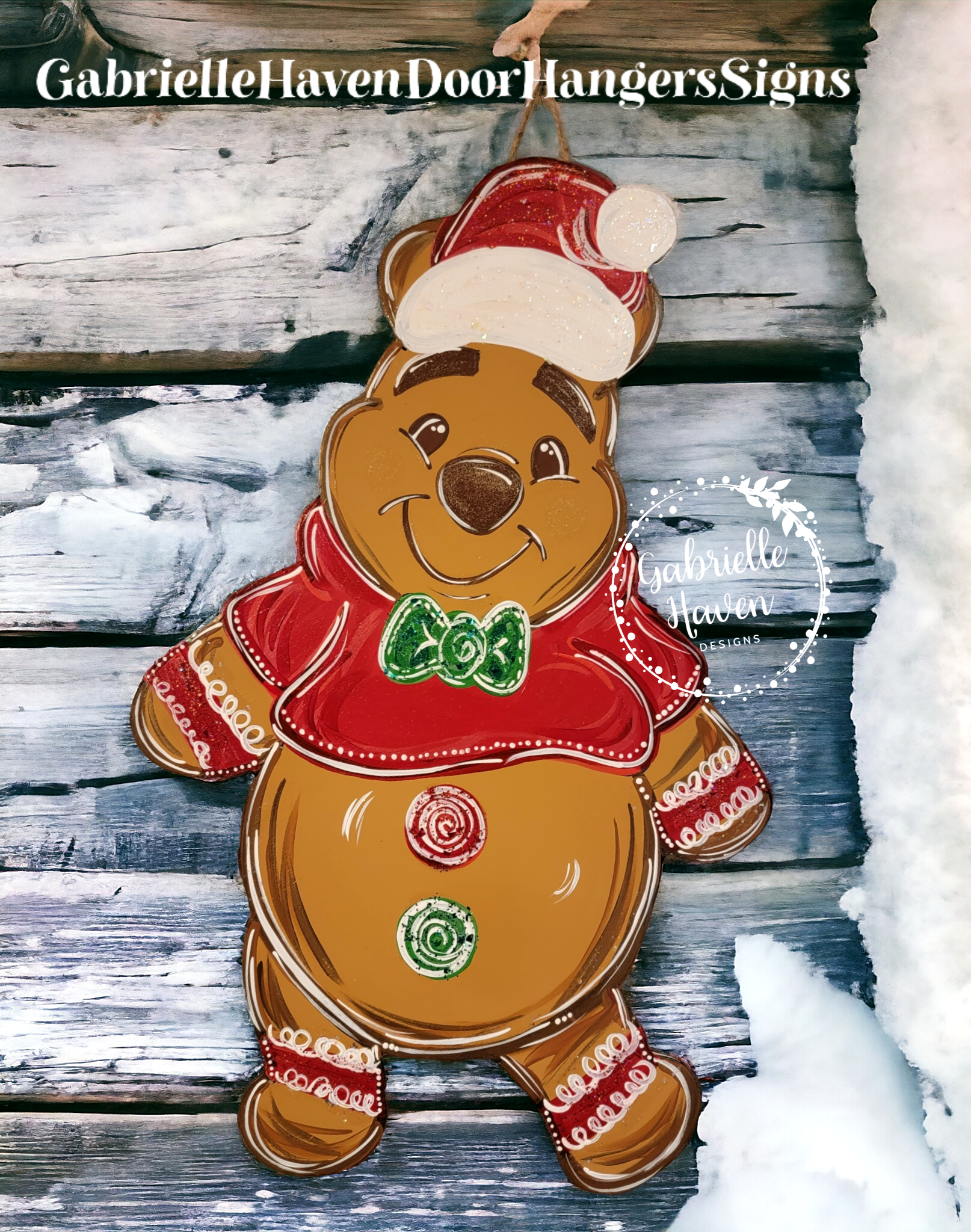 Winnie the Pooh Gingerbread