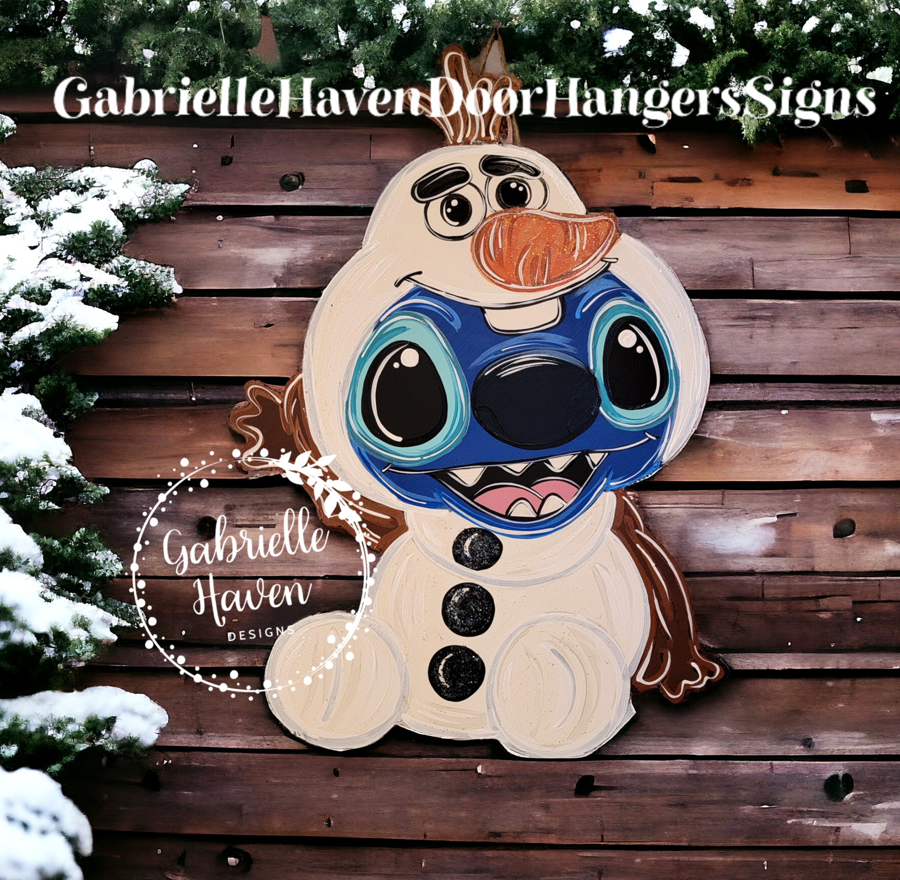 Stitch Olaf Snowman, 23"