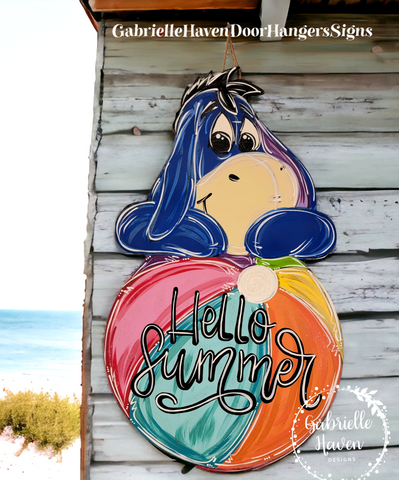 Eeyore Summer Beach Ball, 26" height