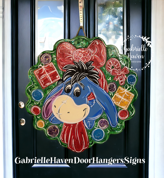 Eeyore Christmas Wreath