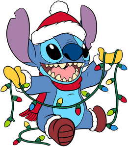 Stitch, Stitch Santa Claus, Stitch Christmas, Lilo Stitch Christmas ...