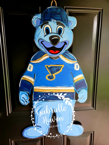 Louie St Louis Blues Hockey Mascot
