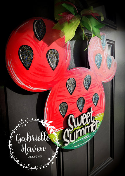 Mickey 3D Watermelon Mouse Ears "Sweet Summer"