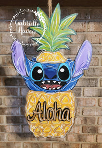 Stitch Pineapple, 3 Aloha