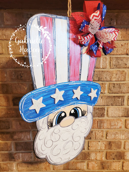 Uncle Sam, Patriotic Door Hanger