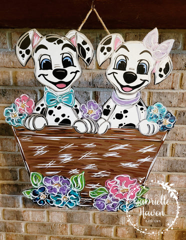 101 Dalmatians Spring Flower Bucket, Boy and Girl