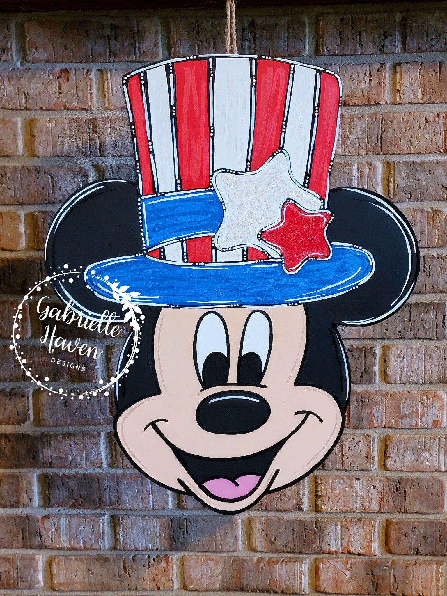 Uncle Sam Mickey Patriotic Stars