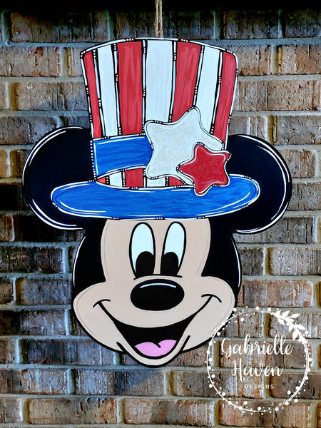 Uncle Sam Mickey Patriotic Stars