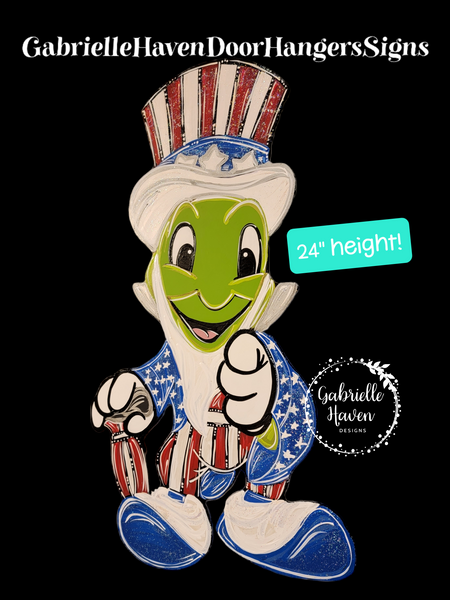 Uncle Sam Jiminy Cricket