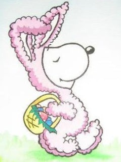 Easter Bunny Snoopy