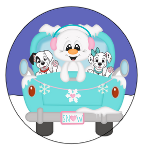 101 Dalmatians Snowman Truck