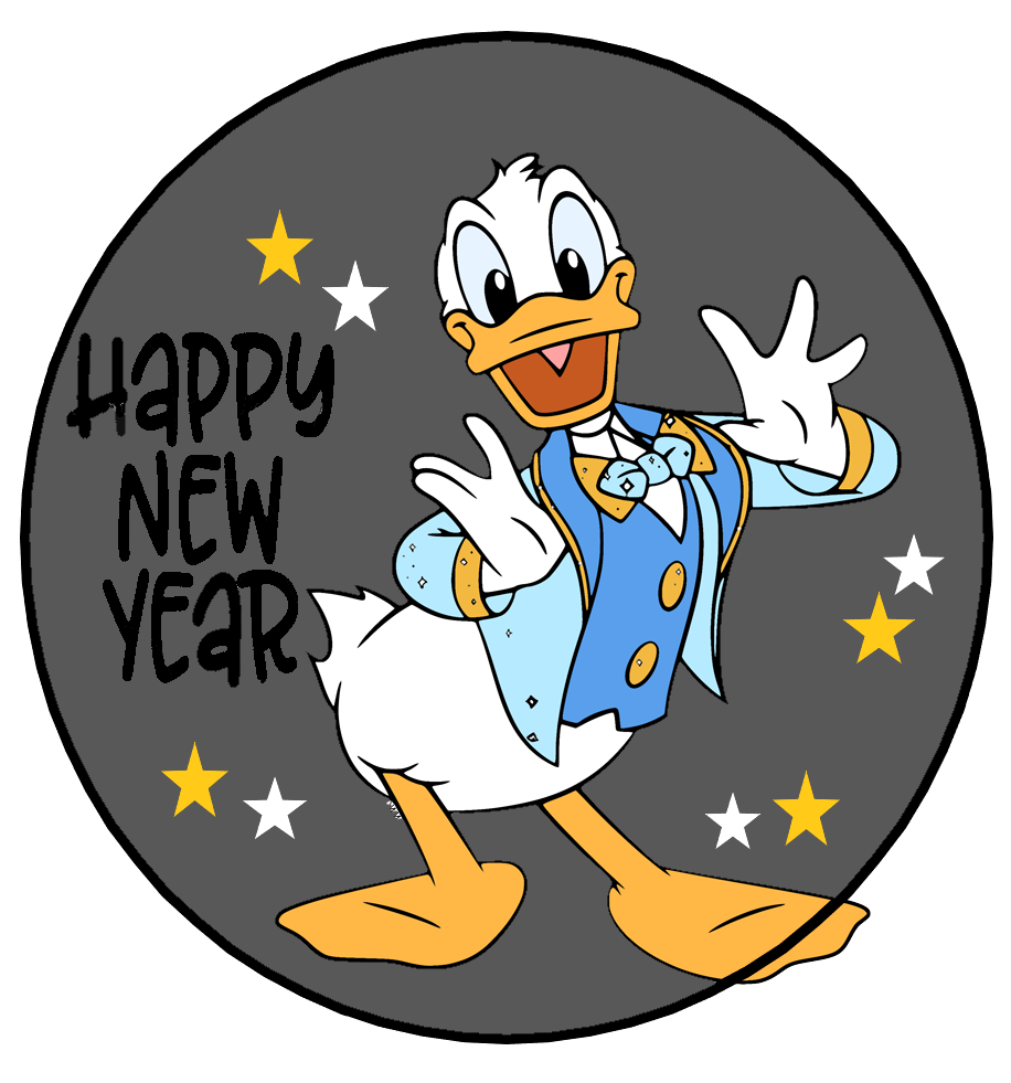 Donald Duck New Years