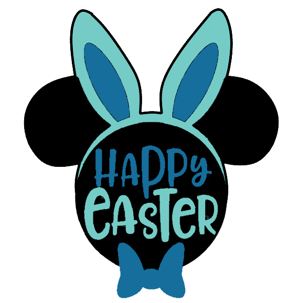 Mickey Easter, Minnie Easter, Mickey Door Hanger, Mickey Door Sign ...